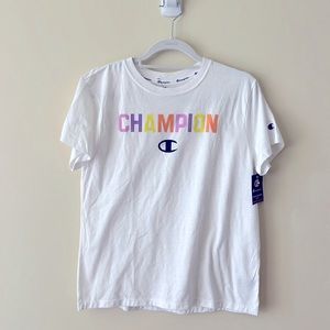 Campion Graphic tee women medium white